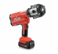 Ridgid RP210 Battery Press Tool Kit With PRO-PRESS Jaws (1/2" – 1 1/4")