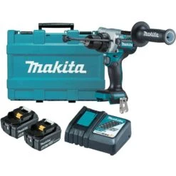 Makita DHP486RTE 2 X 18V 5.0AH LI-ION 13MM (1/2") Brushless Hammer Drill