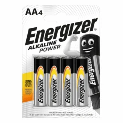 Energizer AA Alkaline Power Battery 4PC/Pack