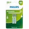 Philips 2AAA 800mAh Rechargeable Battery 2PC/PACK -Tools Sales Store 1689661397 AAA20x202