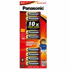 PANASONIC Alkaline AA Battery VALUE COMBO 18PC/PACK LR6T/18B