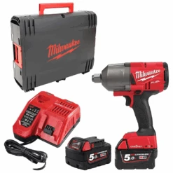 MILWAUKEE M18 FUEL™ 3/4" HIGH TORQUE Impact Wrench 2 X 18V 5.0AH LI-ION ONEFHIWF34-502X