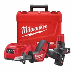 MILWAUKEE FUEL HACKZALL 2 X 12V 4.0AH LI-ION Brushless Reciprocating Saw M12CHZ-402C