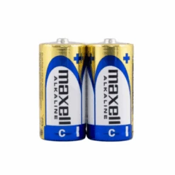 MAXELL C-SIZE Alkaline Battery Long Lasting 2PC/PACK