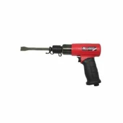 M10 Heavy Duty Air Chisel, C/W Flat Chisel And Bull Points