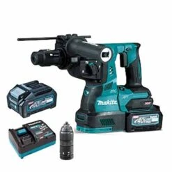 Makita HR003GD201 2 X 40V 2.5AH LI-ION 28MM Brushless Combination Hammer (Quick Change Drill Chuck)