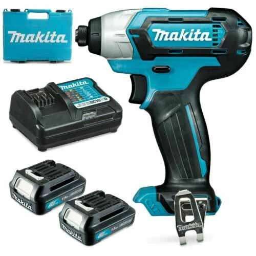 Makita TD110DSAE 2 X 12V 2.0AH LI-ION CXT Cordless IMPACT Driver Drill 3 Makita TD110DSAE 2 X 12V 2.0AH LI-ION CXT Cordless IMPACT Driver Drill