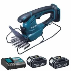 Makita DUM604Z Grass Shear 160MM PLUS 2 X 18V 5.0AH LI-ION Battery & Charger