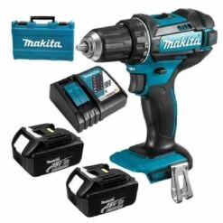 Makita DHP482RFE 2 X 18V 3.0AH LI-ION 13MM (1/2") Hammer Driver Drill