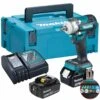 Makita DTW300RTJ 2 X 18V 5.0AH LI-ION 1/2 DR Brushless Impact Wrench -Tools Sales Store products 20210504143416 DTW300RTJ