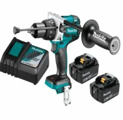 Makita DHP481RTE 2 X 18V 5.0AH LI-ION, Brushless Hammer Drill