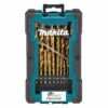 Makita D-72235 25PC ECO HSS-TIN Drill Bit Set (1-13mm)