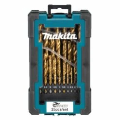 Makita D-72235 25PC ECO HSS-TIN Drill Bit Set (1-13mm)